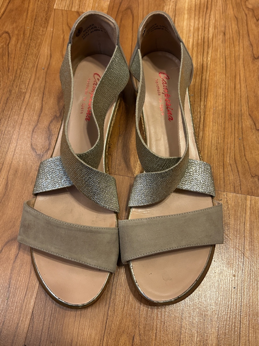 Women’s Campesina Nover Criss Cross Sandals Size 40 - Picture 6 of 12
